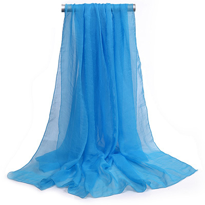 150*90cm solide hvite kvinner vanlig boble chiffon skjerf hijab wrap printe solide sjal strand utendørs store silke skjerf sjal kvinne: 10