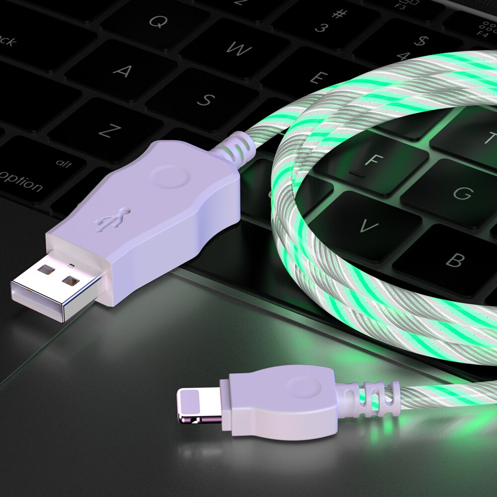 Ładowarka doprowadziło robić transmisji danych kabel USB robić telefonu iPhone 11 zawodowiec X XS Max 6 6S 7 8 plus iPad 5 1M przewód robić telefonu komórkowego szybki przewód robić ładowania: biały