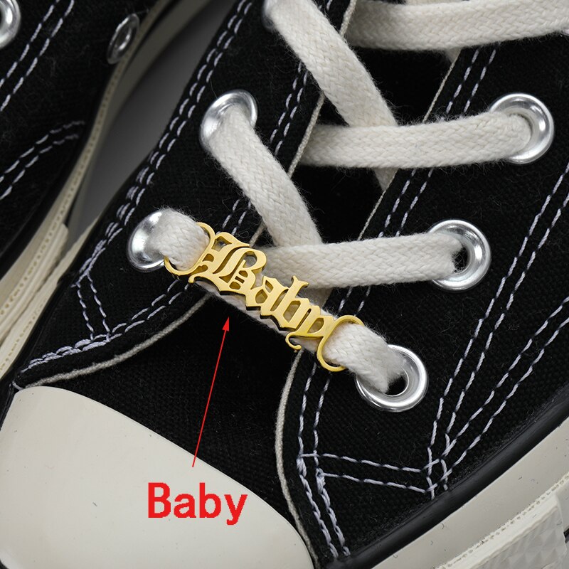 Nette Baby Mädchen Edelstahl Schuh Schnalle Sternzeichen Schuh Schnalle Für Frauen Männer Gold Schnürsenkel Tag Charme Schmuck Zubehör BFF: Baby