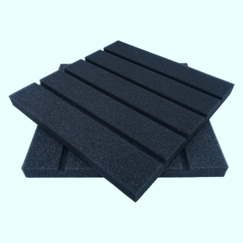 12pcs Recording Studio Soundproofing Acoustic Panels Foam Thick Sponge Light Weight Absorption Acoustic