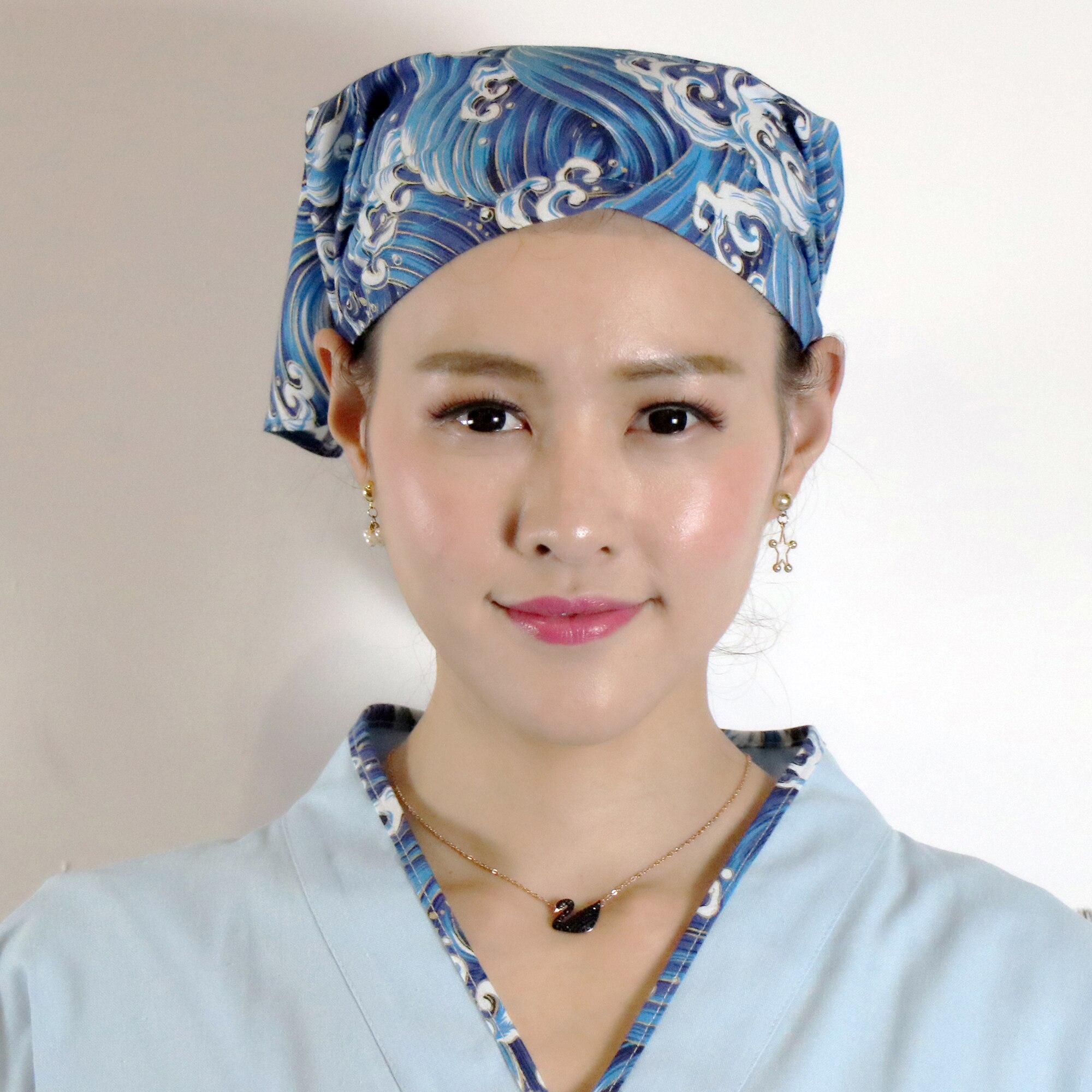 Bufanda de estilo japonés para camarero de Sushi, turbante para restaurante, gorro de cocina para Chef, gorro para cantina, Izakaya, Caffee Shop, accesorios de panadería