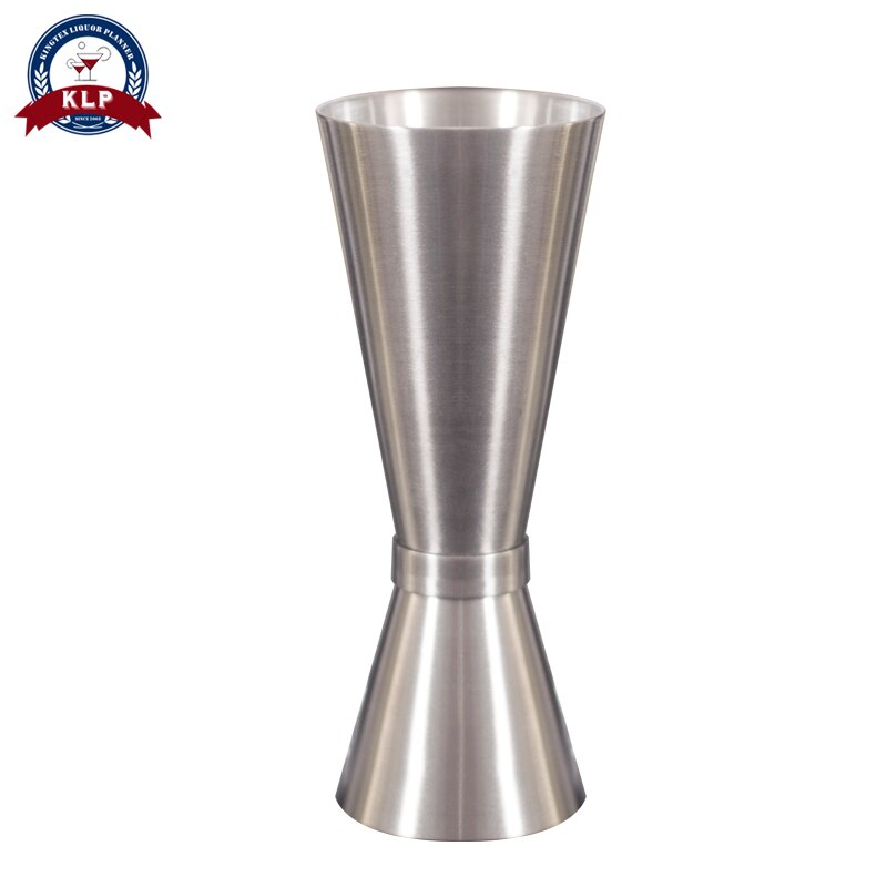 30/65ml Stainless Steel Slim Double Jigger Cocktail Measuring Liquor Mearing Cup Martini Bar Tool