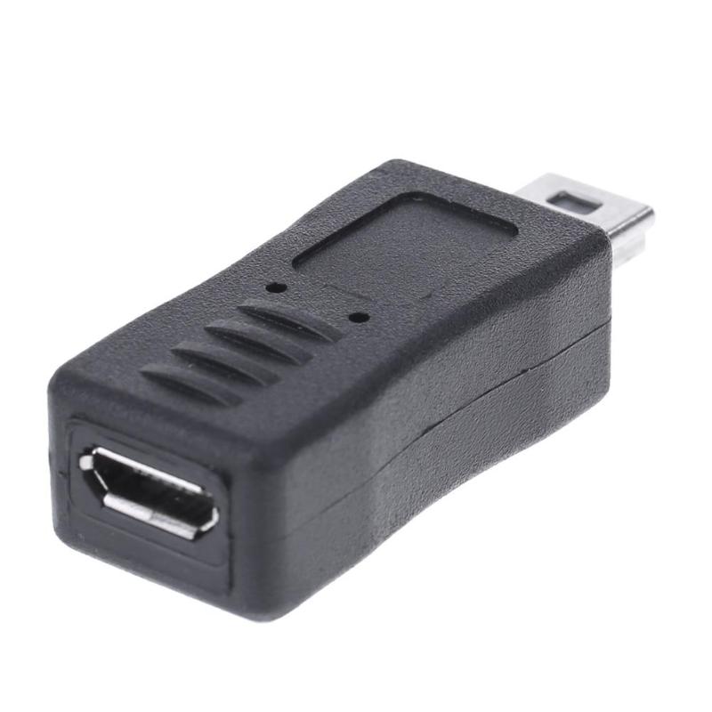 Mini USB Male naar Micro USB Vrouwelijke Datum Sync Converter Adapter Mini USB naar Micro USB Opladen Connector