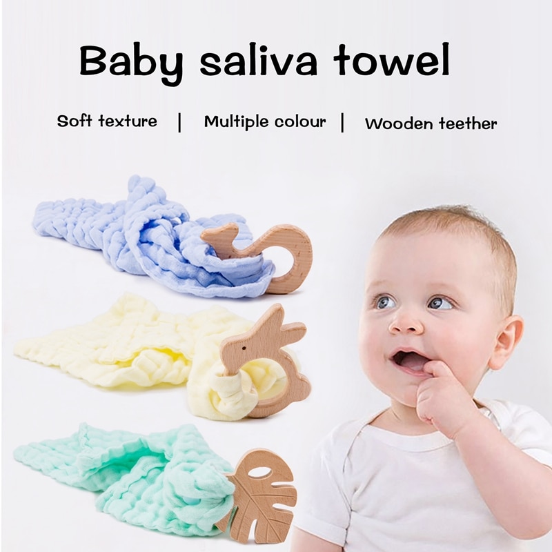 Let'S Make Baby Bibs Cotton Soft Saliva Handkerchief Toddler Feeding Burp cloth Towel drool slab baby bandana baby apron slabber