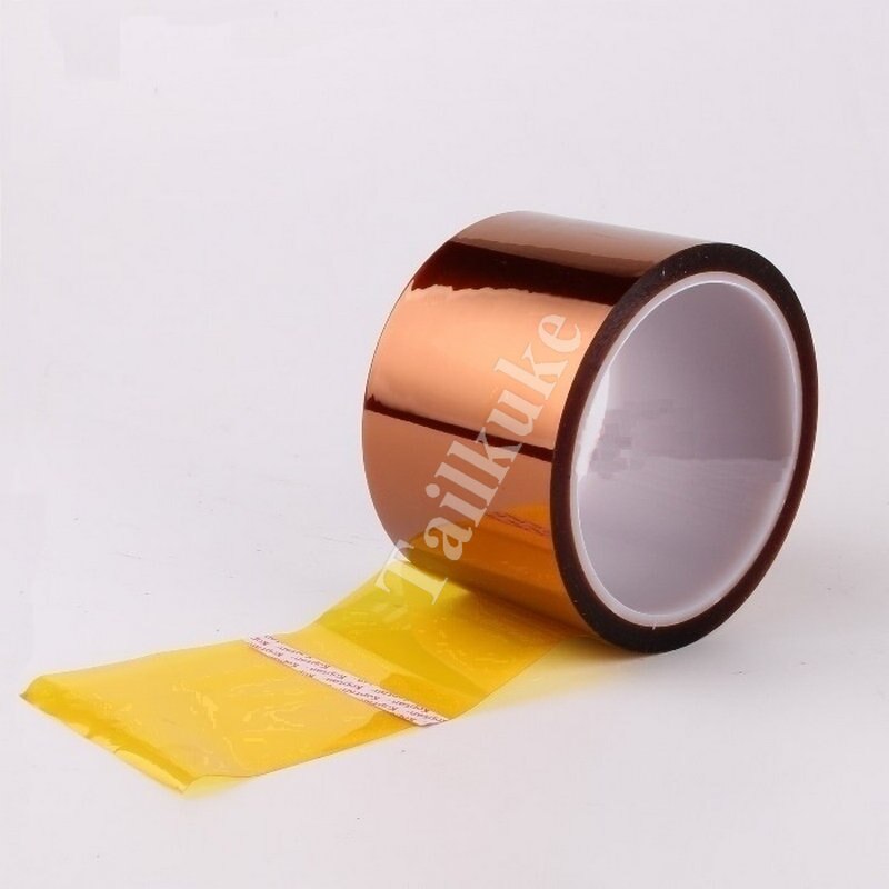 Kapton Film Polyimid Kupfer Hohe Temperatur Klebeband für Elektronische Industrie Länge 30M, breite 3mm-25mm
