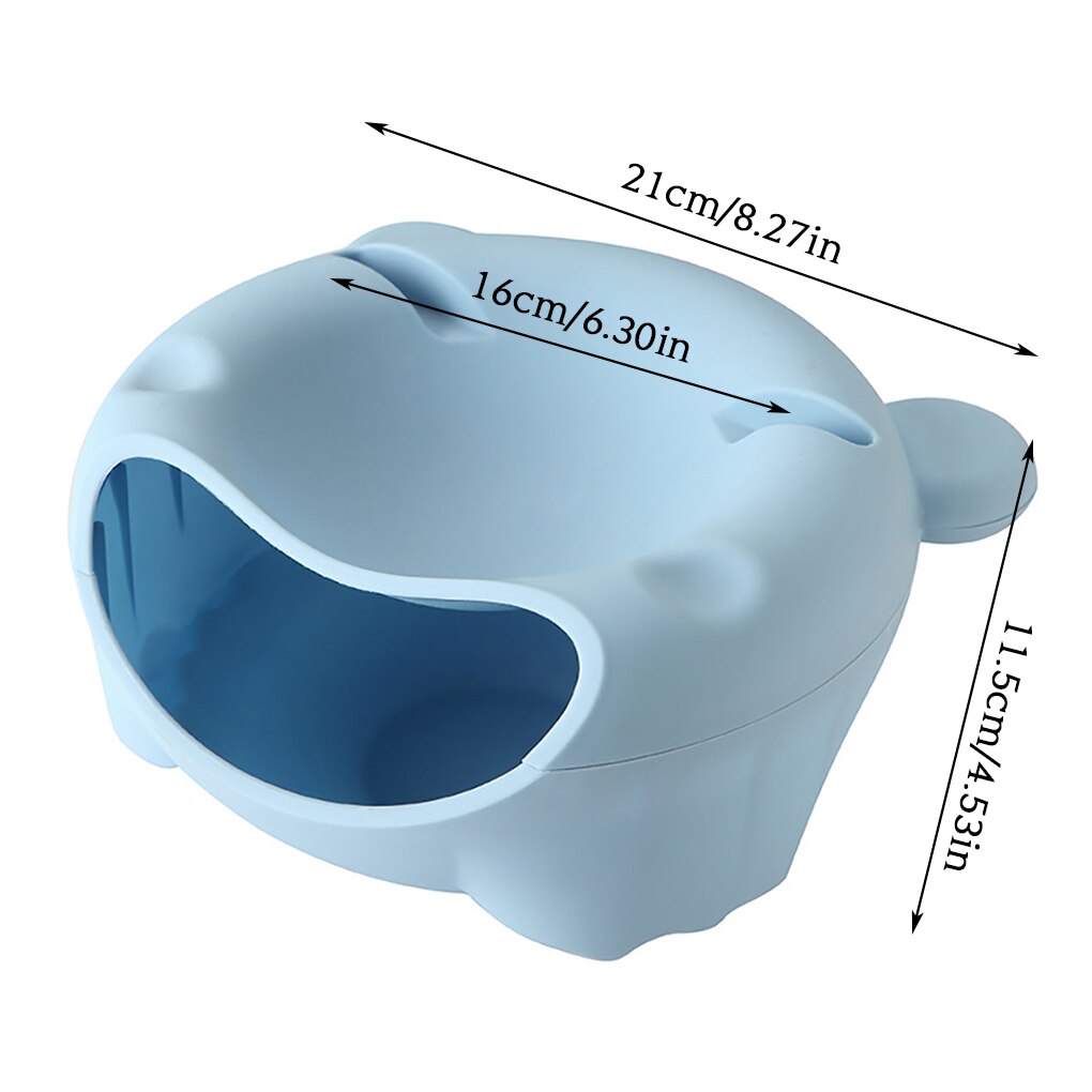 Kitchen 2 Layer Trash Can Fruit Nut Dish Bin Trash Bin Kitchen Dustbin Garbage Rubbish Bin Garbage Can Waste Bin For Kitchen