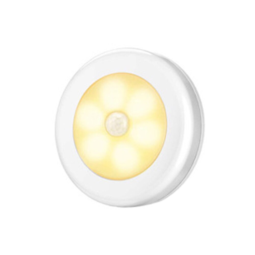 Smart LED Human Body Induction Light Intelligent Lamp Style Bedroom Bedside Home Night Light Corridor Cabinet Light: B