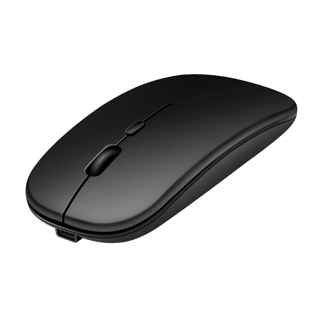 Bluetooth 5.0 Dual-Mode Charging Mouse Mute Notebook Game Female Student 2.4G Wireless Mouse Luminous DPI 1600