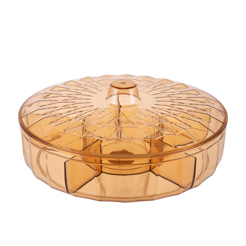 Multi Compartment Food Storage Tray Snack Storage Container Dried Fruit Snack Plate