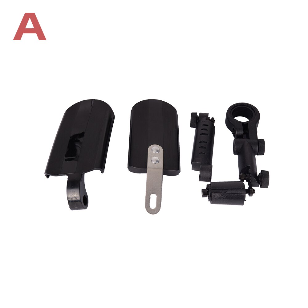 Guardabarros extensibles para bicicleta de montaña, guardabarros delantero y trasero, AM Enduro DH, 26, 27,5, 29: A