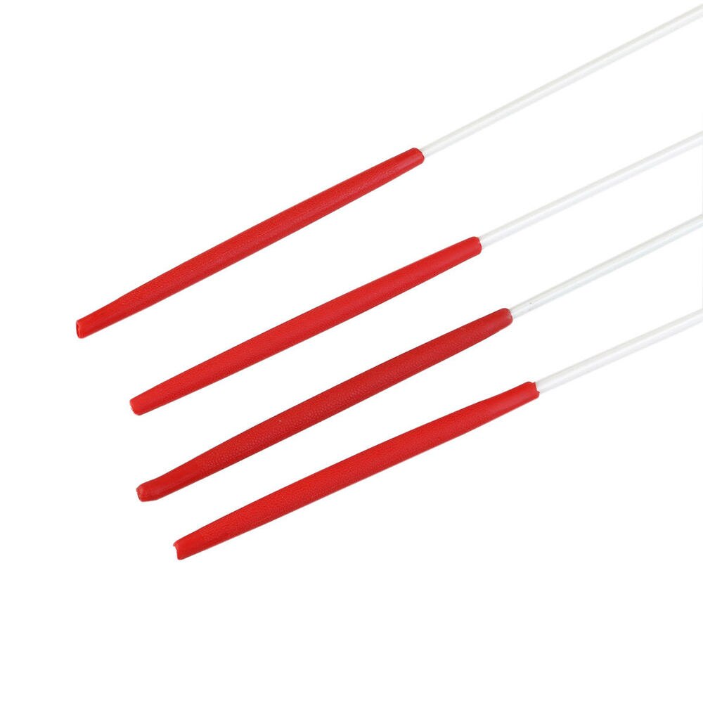 10pcs 4m Rhythmic Gymnastics Ribbons Silks And Satins For Colleges Students Training Dance Performance Ribbons Fitness Tool