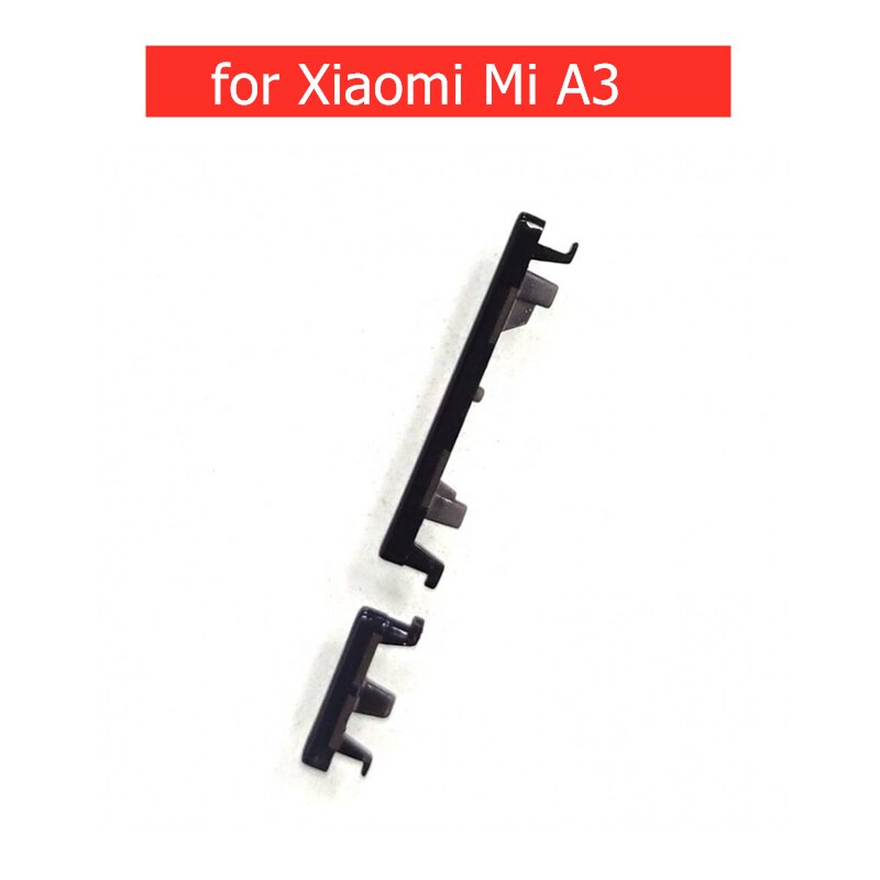 for Xiaomi Mi A3 Power Volume Button Side Key Button On Off Switch Key Replace Repair Spare Parts