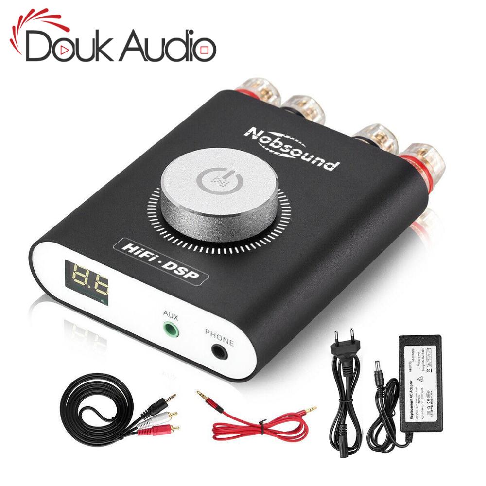 Douk audio HiFi NS-20G Mini Bluetooth 4,2 TPA3116 Digital Power Verstärker Hifi DSP Stereo Kopfhörer Amp 100W + 100W Mit Adapter