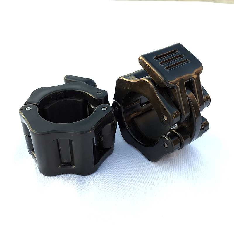 Abrazadera para Barra de pesas, 1 par, 30mm, barra de levantamiento de pesas, mancuernas de gimnasio, Fitness, culturismo