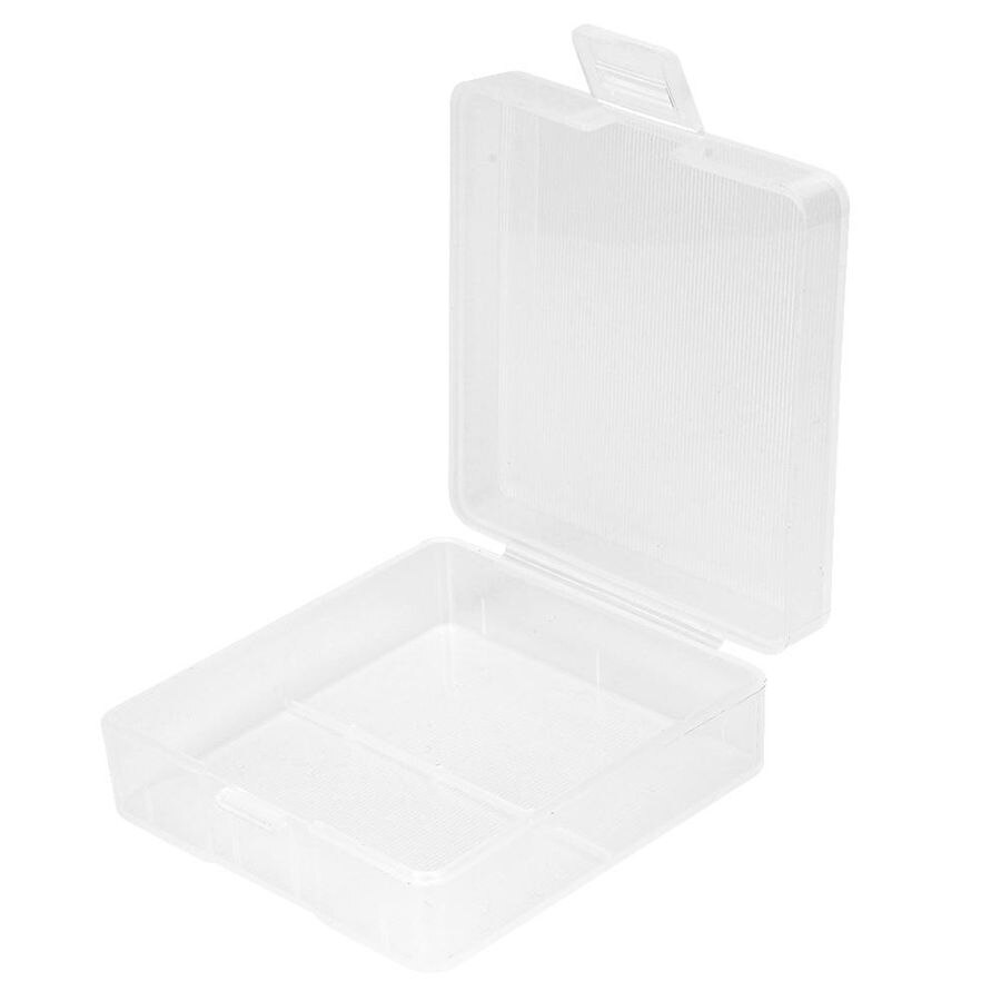 2Pcs Portable Battery Storage Box Protective PP Case Container Organizer for 9V Battery