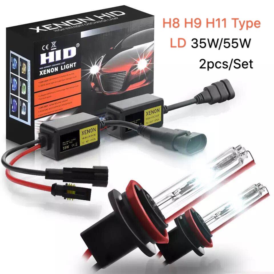 H8 H9 H11 Typ Xenon Scheinwerfer Bausätze 110W versteckt Auto Scheinwerfer Bausatz 2Stck 55W versteckt Lampen Mit Ballast 6000K 8000K Für Jeep KIA