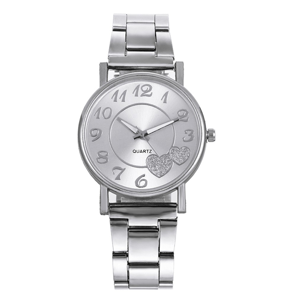 Mode Vrouwen Horloges Diamant Liefde Hart Dial Quartz Horloge שעון לאישה Подарки На Новый Год Montres Femmes Relogio Mulher # l0