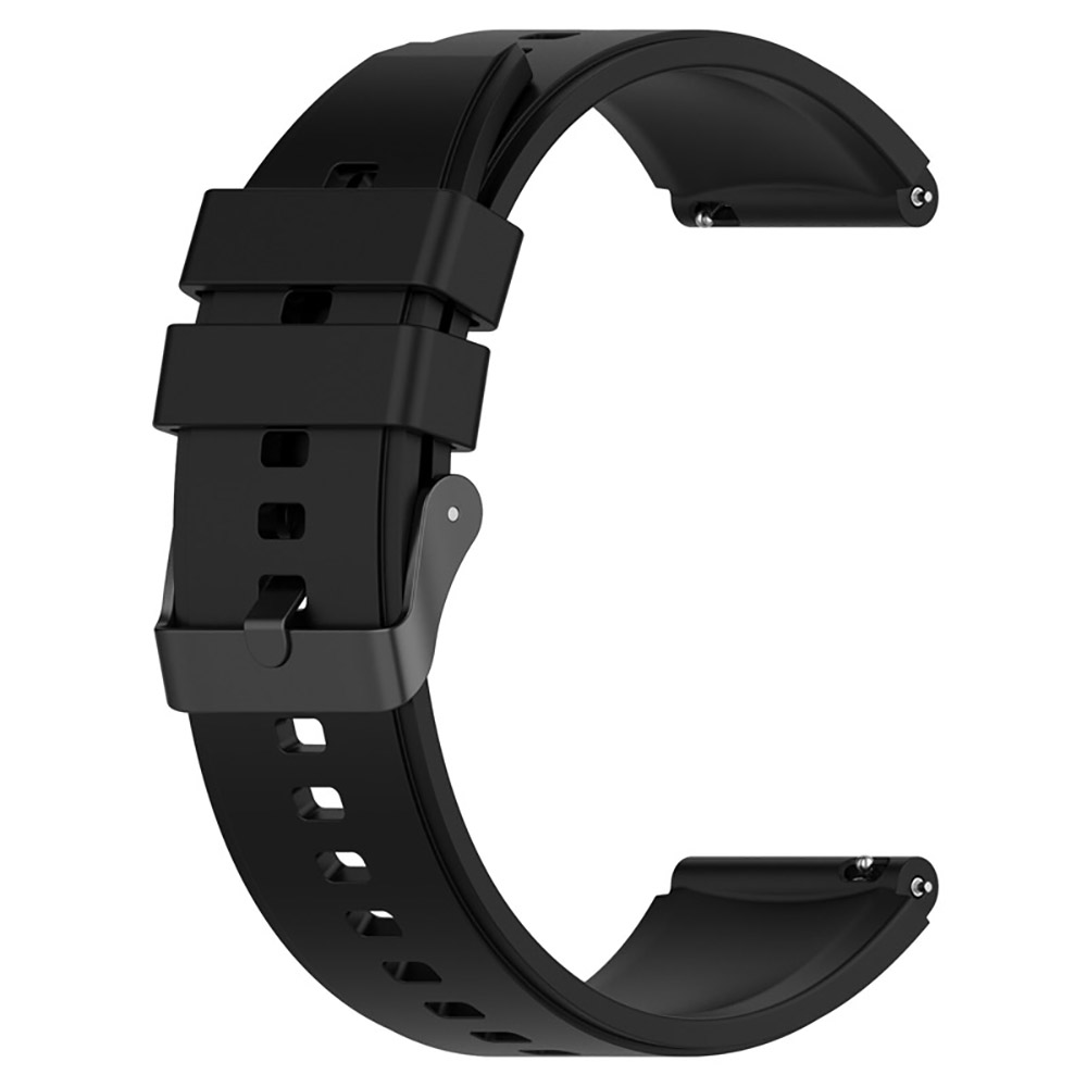 Silikonereim til Amazfit GTR 42mm - Erstatningsarmbånd 20mm: Blå lyseblå / 20mm