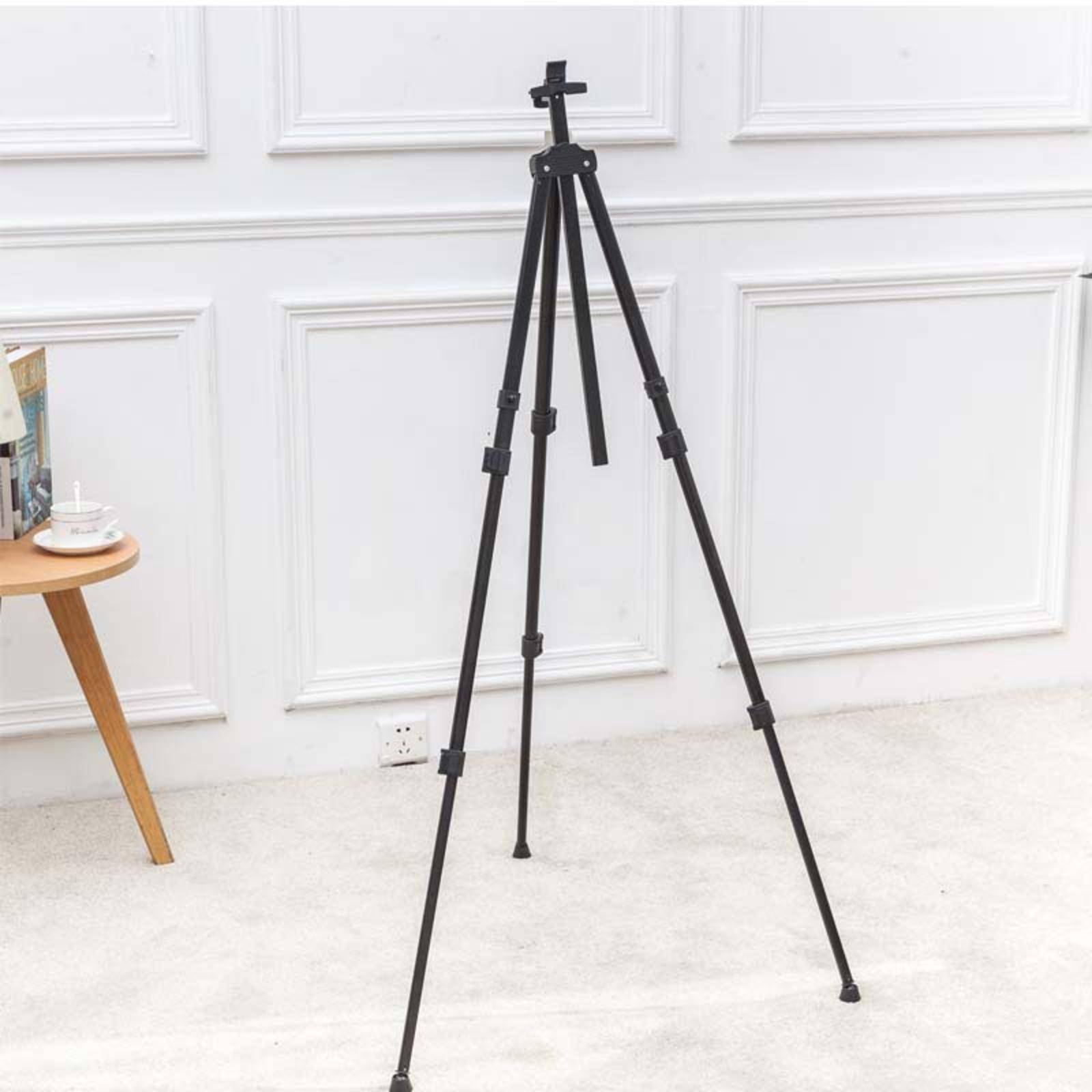 Portable Adjustable Metal Sketch Easel Stand Foldable Travel Easel Aluminum Alloy Easel Sketch Drawing For Artist Art Supplies