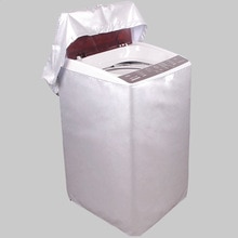 Hjem vandtæt materiale top loading vaskemaskine tørretumbler vaskemaskine anti-støvdæksel beskytter med stof lynlås