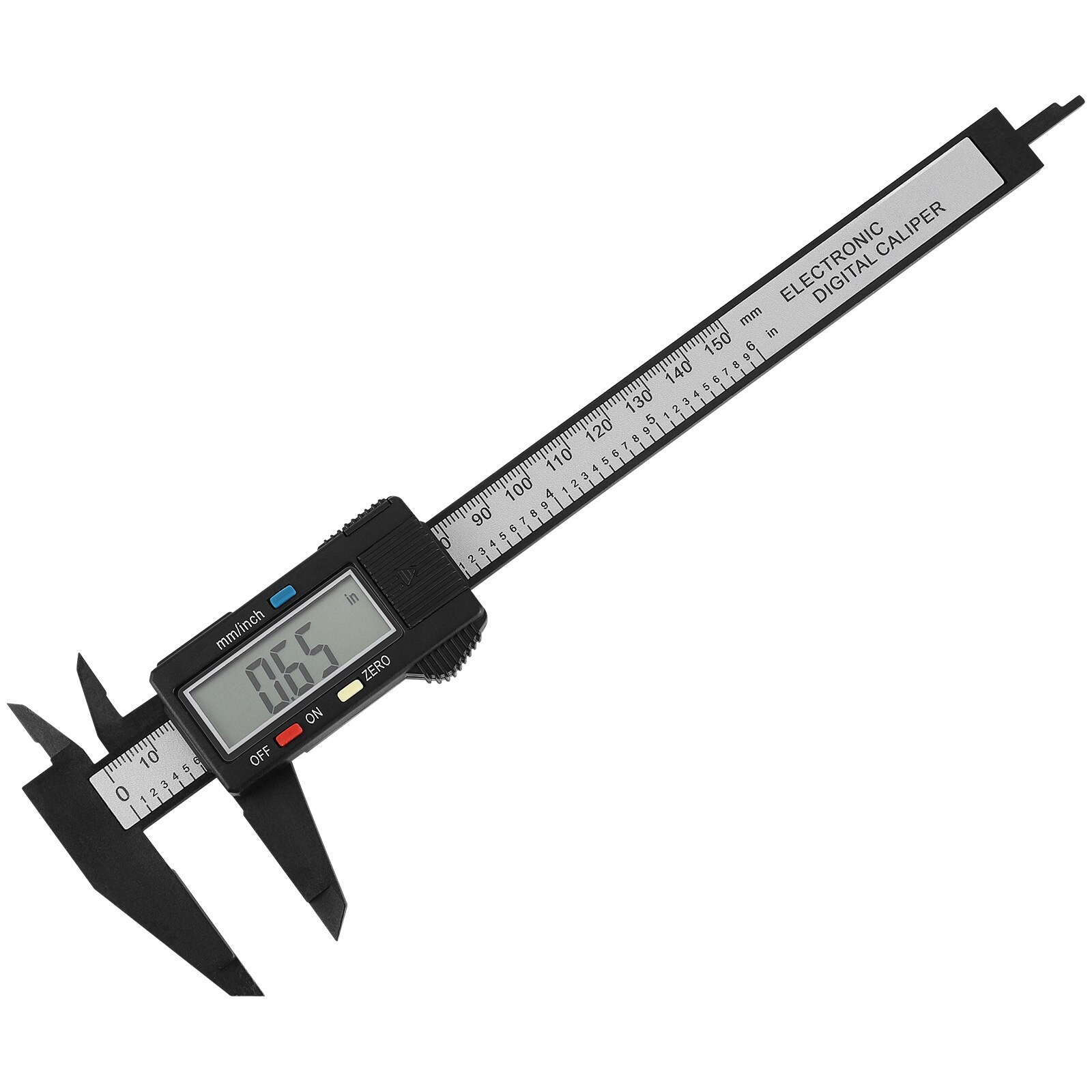 Electronic Digital Display Caliper Plastic Measuring Device Digital Vernier Caliper 0.01 mm Accuracy Measuring Caliper: Default Title