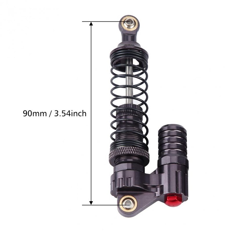 1:10 Rc Crawler Hydraulic Shock Absorber Alloy Rc Shock Damper for 1/10 Axial Scx10 90022 90028 90021 Rc4Wd D90