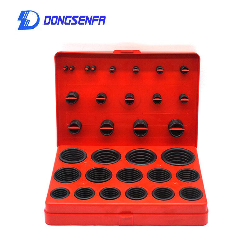 30 größe Nitril O Ring Dichtung Unterlegscheibe Schwarz Gummi Ring Bausatz Dichtung Dichtung Universal- Gummi verrotten/Blau/Gelb sortiment einstellen Bausatz Kasten