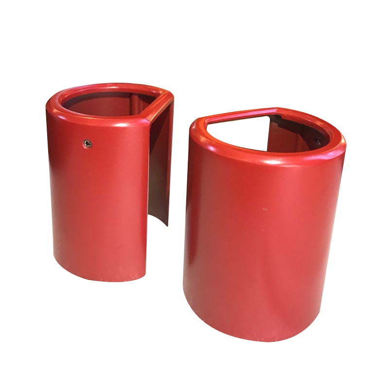 vervangbare Rode Rvs Cover voor Smart keyless Digitale Cilinder Deurklink Slot