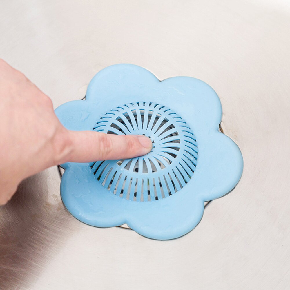 Tapón de goma circular de silicona para filtro de fregadero, tapón de agua antibloqueo, tapón para bañera, baño, cocina, tapón de lavabo
