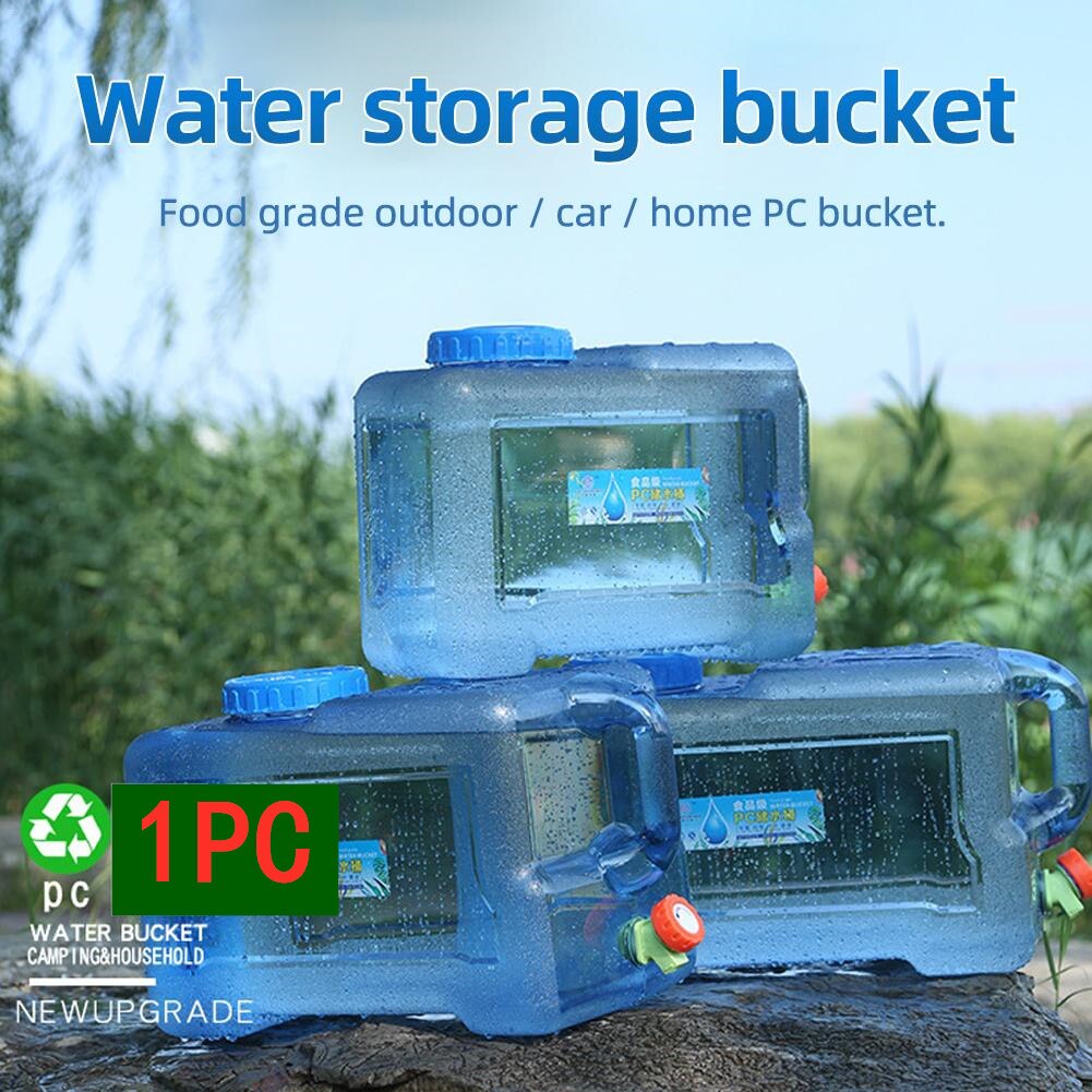 Water Tank Container Veilig Voedsel 1Pc Met Deksel Picknick Opslag Outdoor Servies Auto Self-Driving Tour Kraan Container