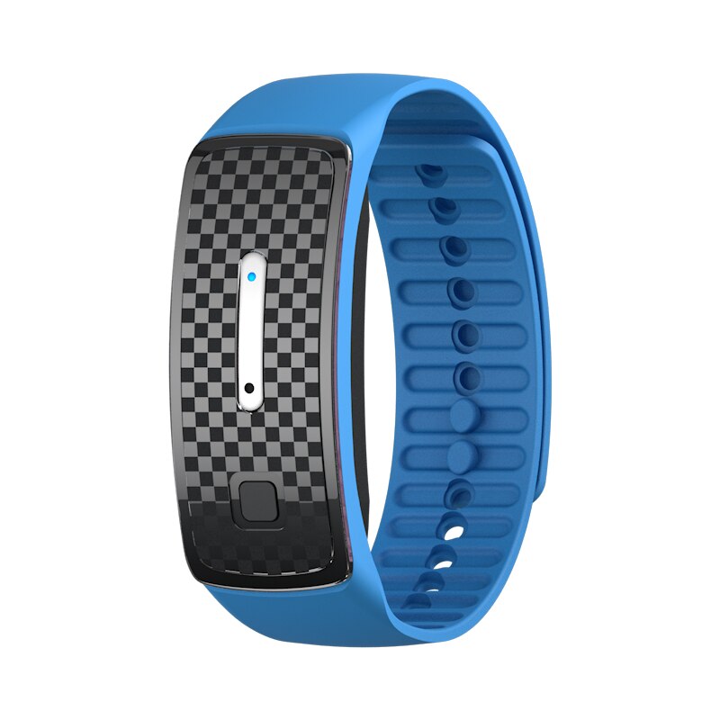 Mosquito Repellent Bracelet Ultrasonic Outdoor Anti Insect Wrist Band Bug Repeller Fast Charge Wristband For Child Pet Repellent: blue