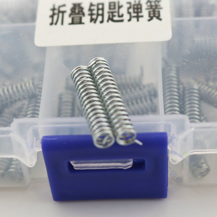 Resorte pivotante para llave de coche, muelle pivotante plegable con Control remoto, de , 100 piezas