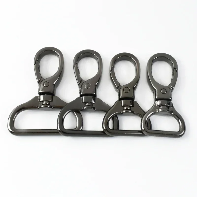 5/10/20Pcs 15/20/26/32mm Metal Bag Belt Buckles Swivel Lobster Clasp Buckle Carabiner Snap Hook Keychain DIY Sewing Accessories: 9# / Antique Copper