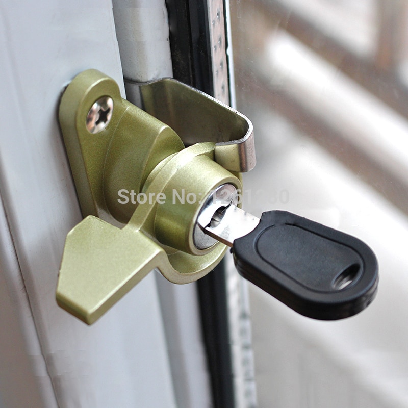 zinc alloy window drive knob lock platic steel window latch sliding door handle furniture hardware part pull bolt window lock