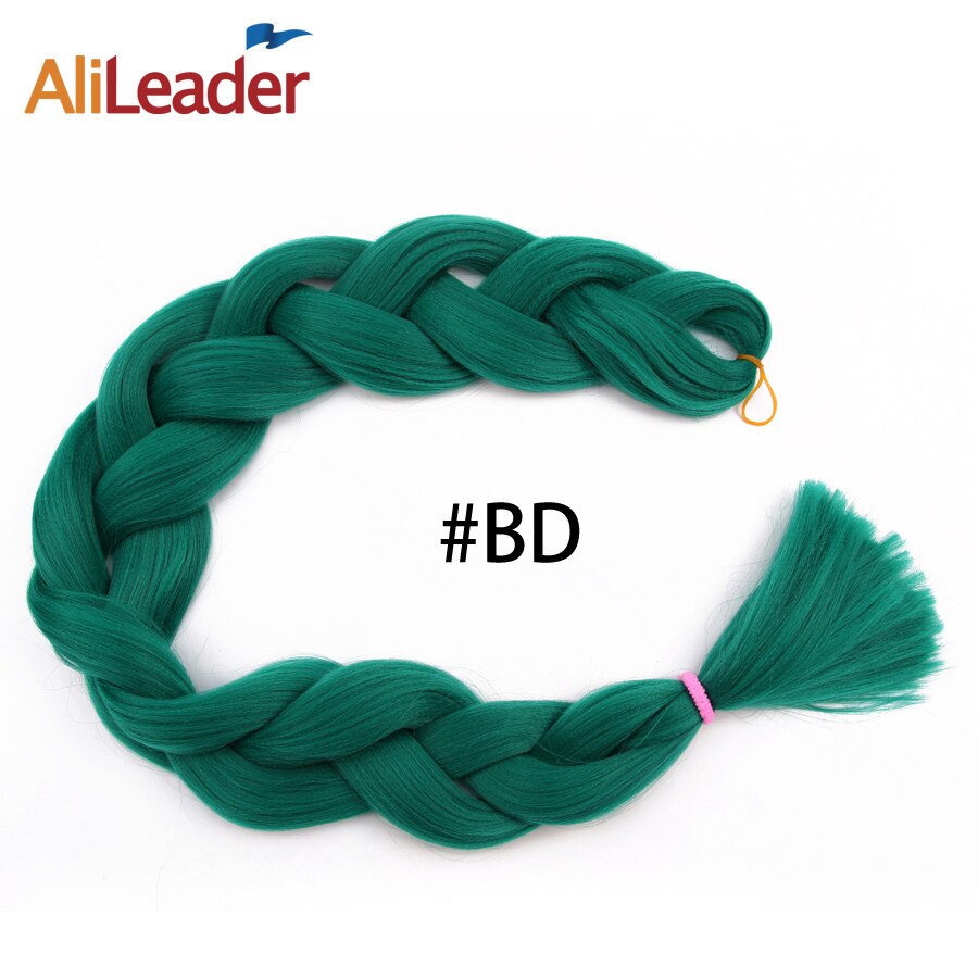 Leeons Jumbo Braid Hair Hair Extension 165g Rainbow Hair Braiding White Braiding Hair Colors Silver Box Braid Hair: bd