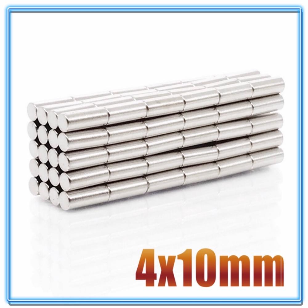 100Pcs Mini Small N35 Round Magnet 4x1 4x1.5 4x2 4x3 4x10 mm Neodymium Magnet Permanent NdFeB Super Strong Powerful Magnets 4*2: grey