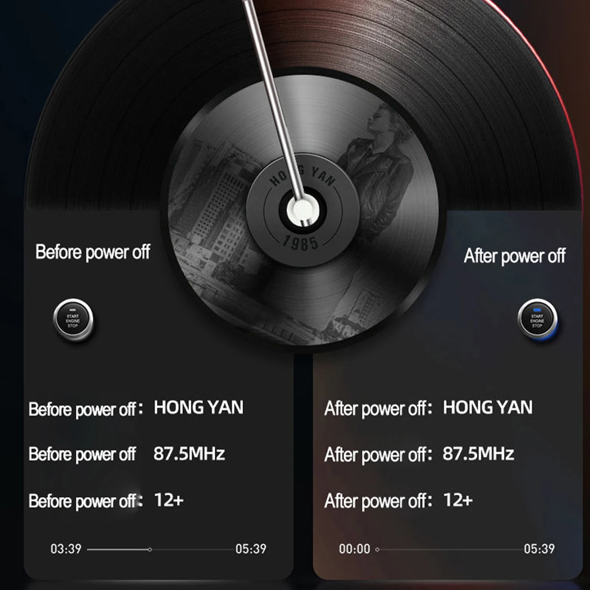 Auto MP3 Spieler Bluetooth 5.0 FM Absender Freisprecheinrichtung Autoradio Modulator mit integriertem Mikrofon USB Schnellladeadapter für Auto