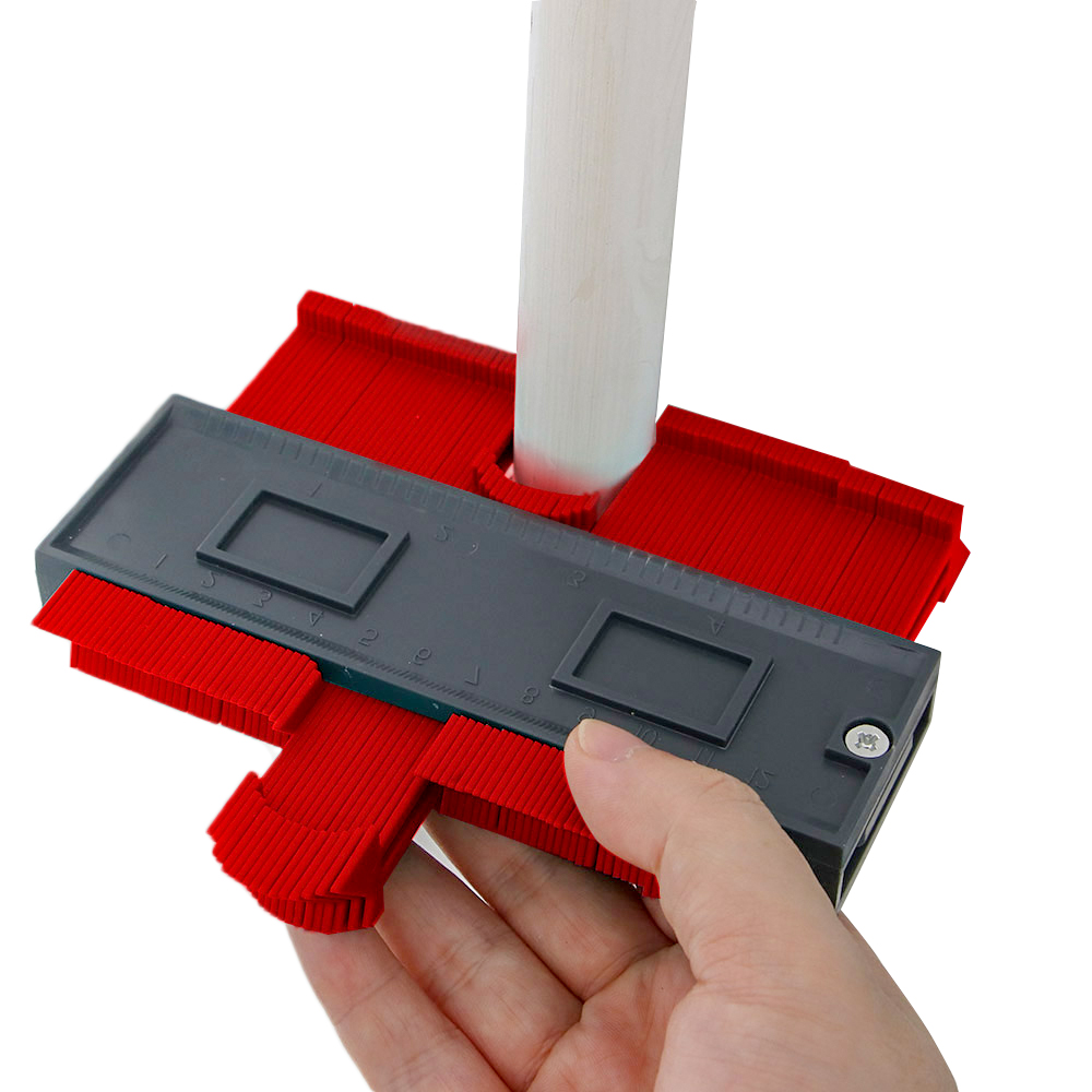 Contour Gauge 5 inch Profile Copy Gauge Contour Gauge Duplicator Standard Wood Marking Tools Tiling Laminate Tiles General Tools