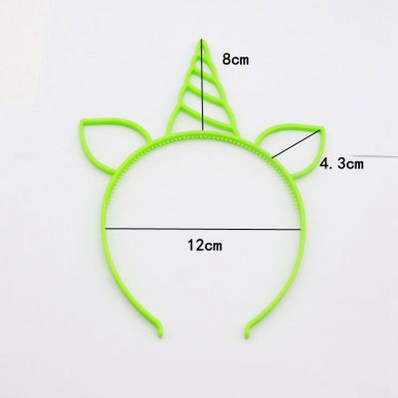 6 pçs unicórnio bandana bebê menina acessórios de cabelo headbands para meninas festa decoração do chuveiro do bebê festa festiva suprimentos do bebê presentes