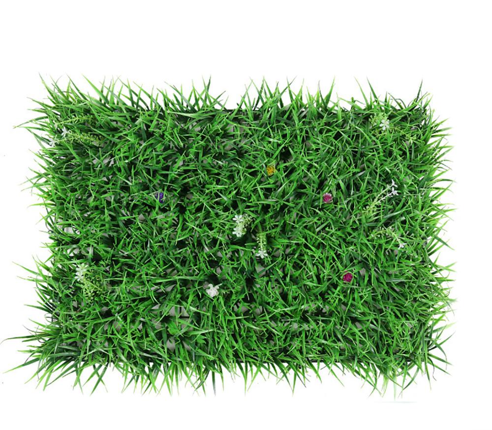 faux grass decor garden fence outdoor wall decorations for patio flower wall backdrop: 4