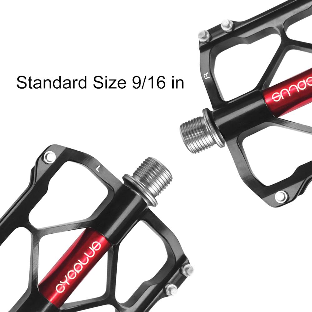 Cycplus pedaler bicicleta mtb tilbehør sykkelpedaler terrengsykkel 3 lagre vtt tilbehør sykkeldeler pedal