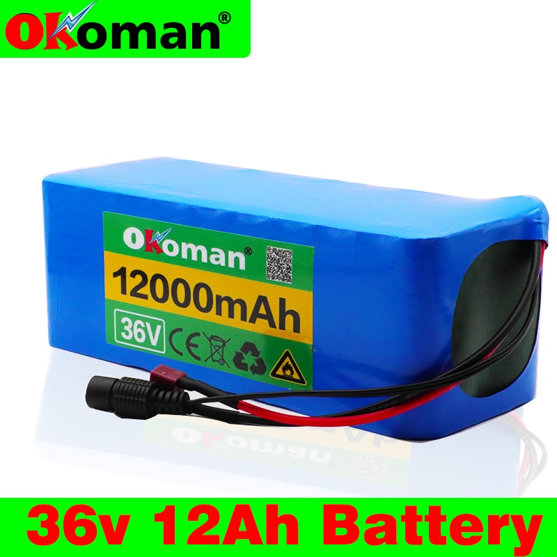 36V batterie 10S4P 12Ah 18650 batterie au lithium 500W haute puissance batterie 42V 12000mAh Ebike vélo électrique BMS