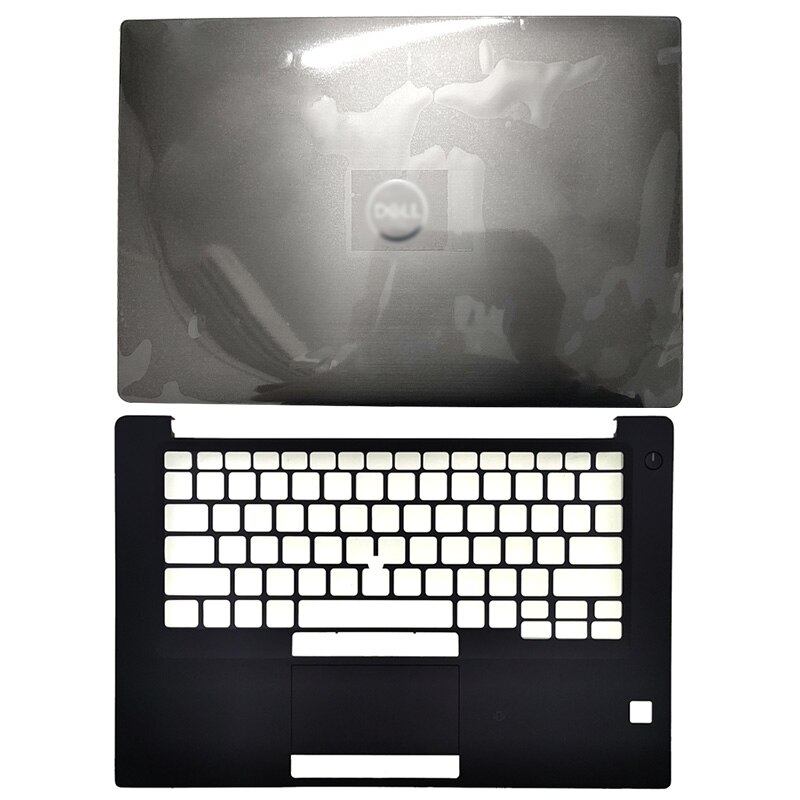 For Dell Latitude E7490 7490 Non-Touch Laptop Case LCD Back Cover/Front Bezel/Hinges/Hinge Cover/Palmrest/Bottom Case Black