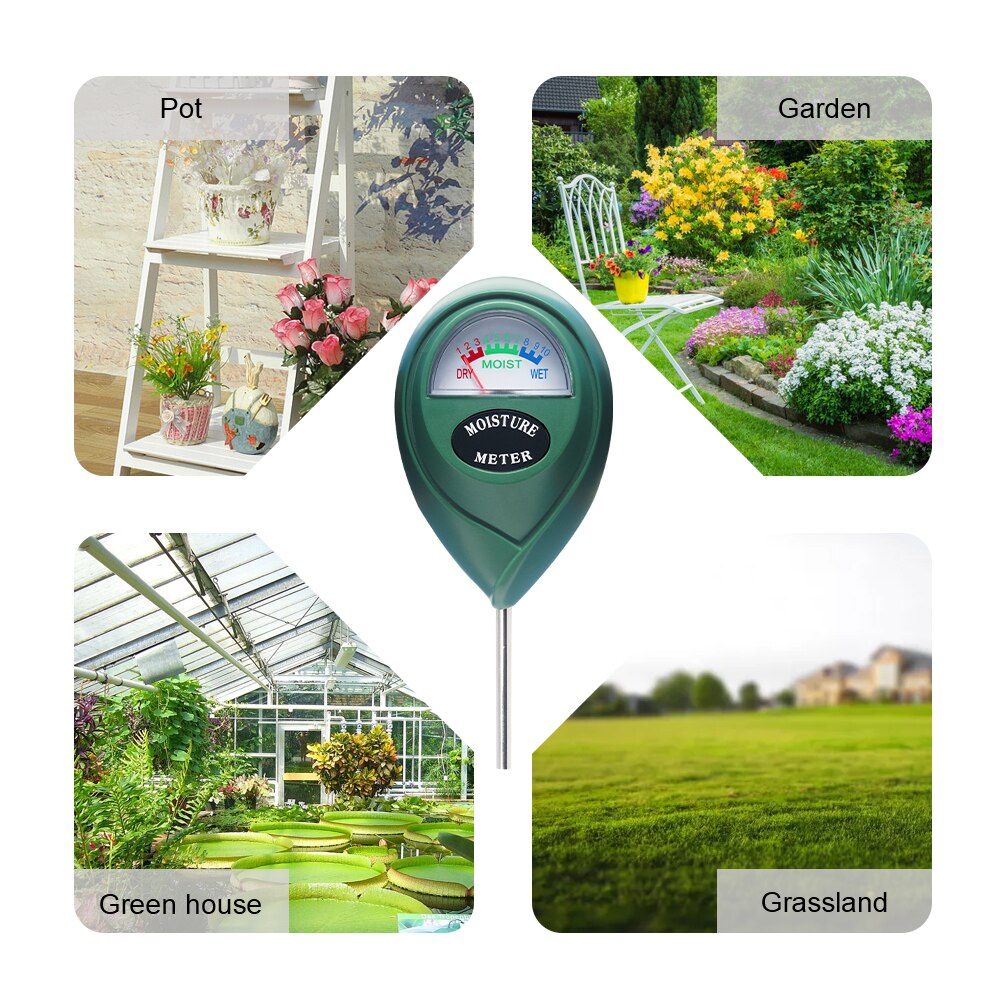 Bodemvochtmeter Humidimetre Meter Hygrometer Vocht Sensor Voor Tuin Planten Bloemen Vochtige Tester Testen Vochtigheid Gereedschap