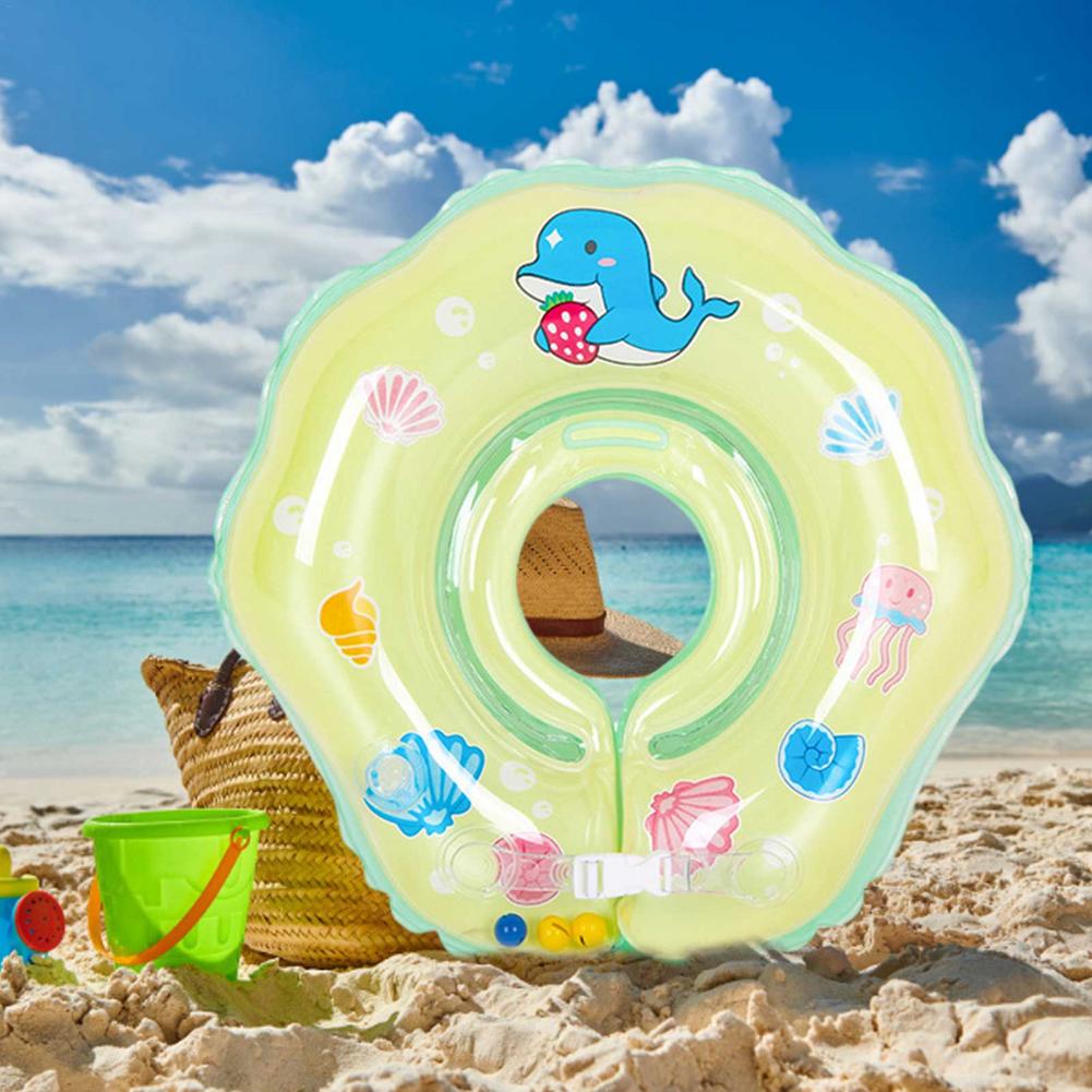 Swimming Baby Accessories Neck Ring Tube Safety Infant Float Circle For Bathing Inflatable For 1-10 Months