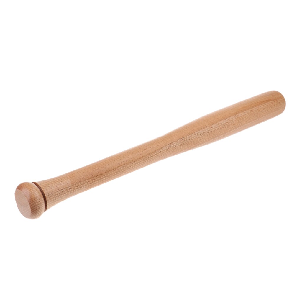 Holz Baseball Schläger Ausbildung Üben Auszustatten 54CM Weiche Runde Holz Ball Und 2 Stück PU Bälle