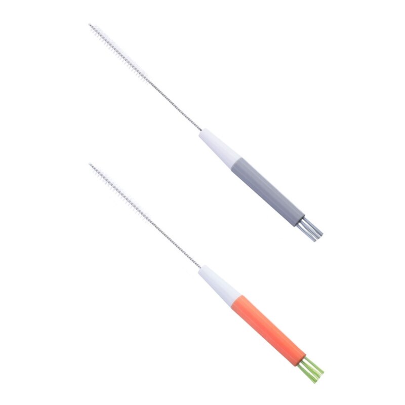 B2EB Baby Melk Fles Wassen Borstel Zuigfles Stro Glazen Buis Reinigingsborstel