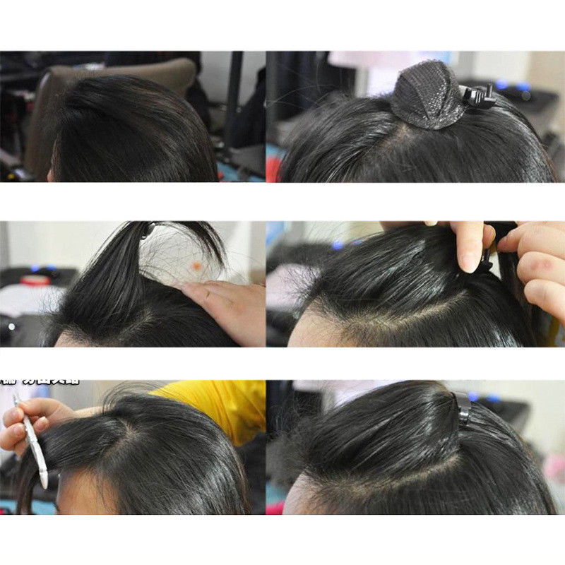 Almohadillas para el pelo de la frente, esponja Invisible, volumen esponjoso, peine de Clip, Base de inserción, herramienta de peluquería de estilo Diy, 1 ud.