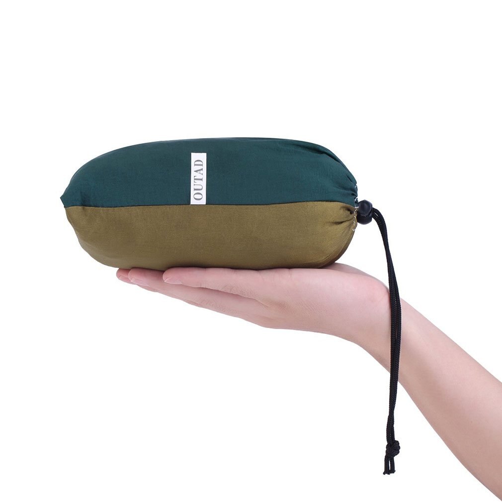 Portable Nylon Hammock Outdoor Furniture Travel Hammock Lightweight Camping Sleeping Hanging Bed 660 Pounds Max