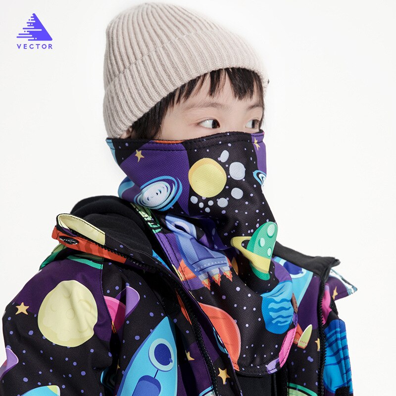 Balaclava de esqui, máscara quente de lã quente para proteção de meio rosto, ski, snowboard, ciclismo, proteção para pescoço e lenço